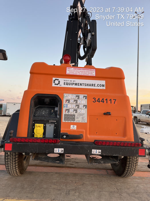 2023 Generac MLT2 Diesel, Flex Switch 120V Input, Powerzone Controller, (4) 320W LED Lights, 4kW Generator, 39.9 Gal Fuel Tank, 2" Ball, T3