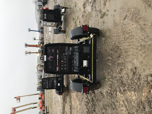 2019 Lincoln Electric Vantage 322 Welder Ready-Pak 3, Two wheel trailer, Fender and Light kit, Cable Rack