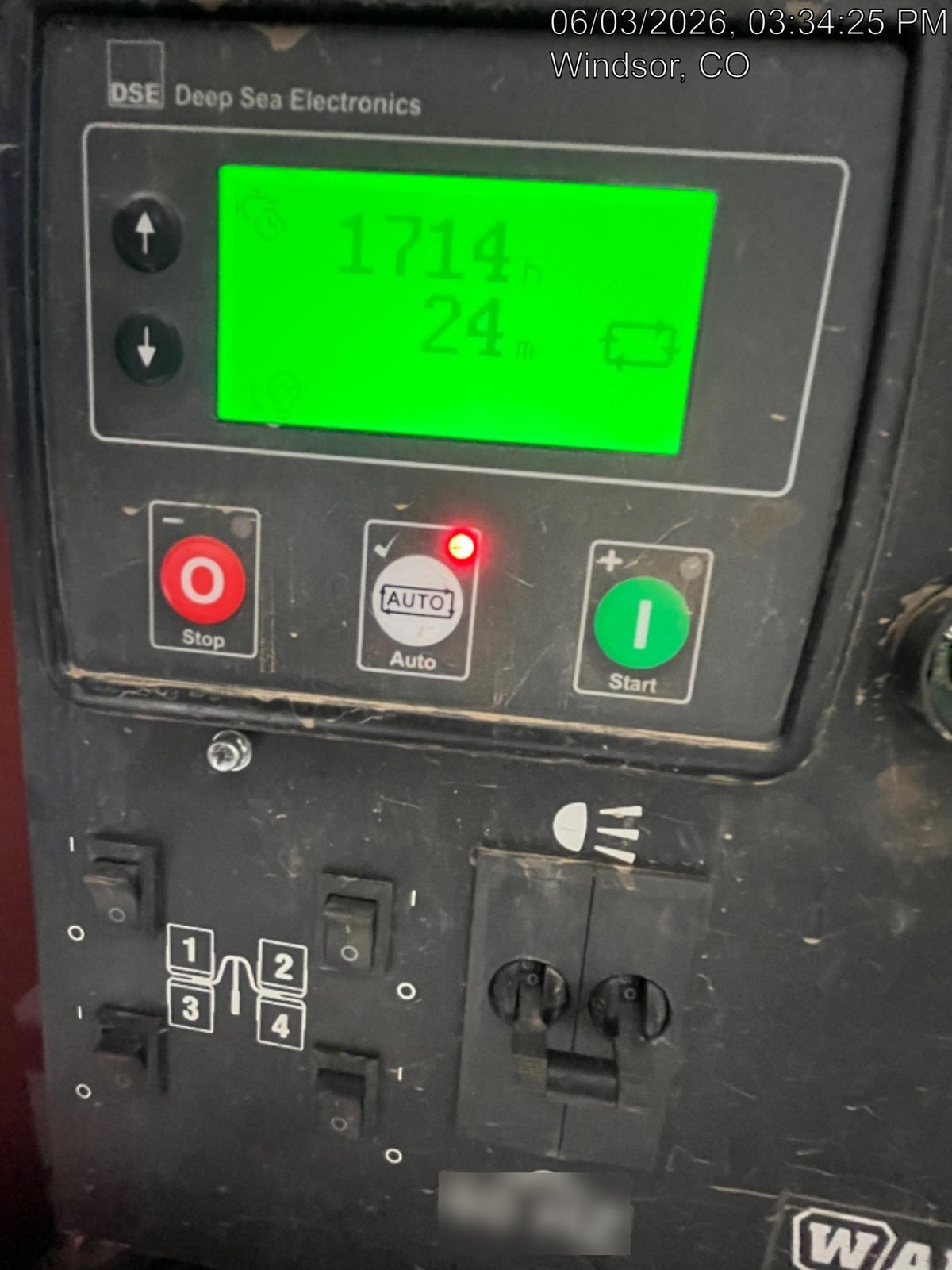 2024 Wanco WLTT-4MM4K Diesel, Deep Sea Controller, Shore Power Plug, Auto Start, (4) 350W LED Floodlights, 4kW Generator, 60 Gal Fuel Tank, 2" Ball, T3