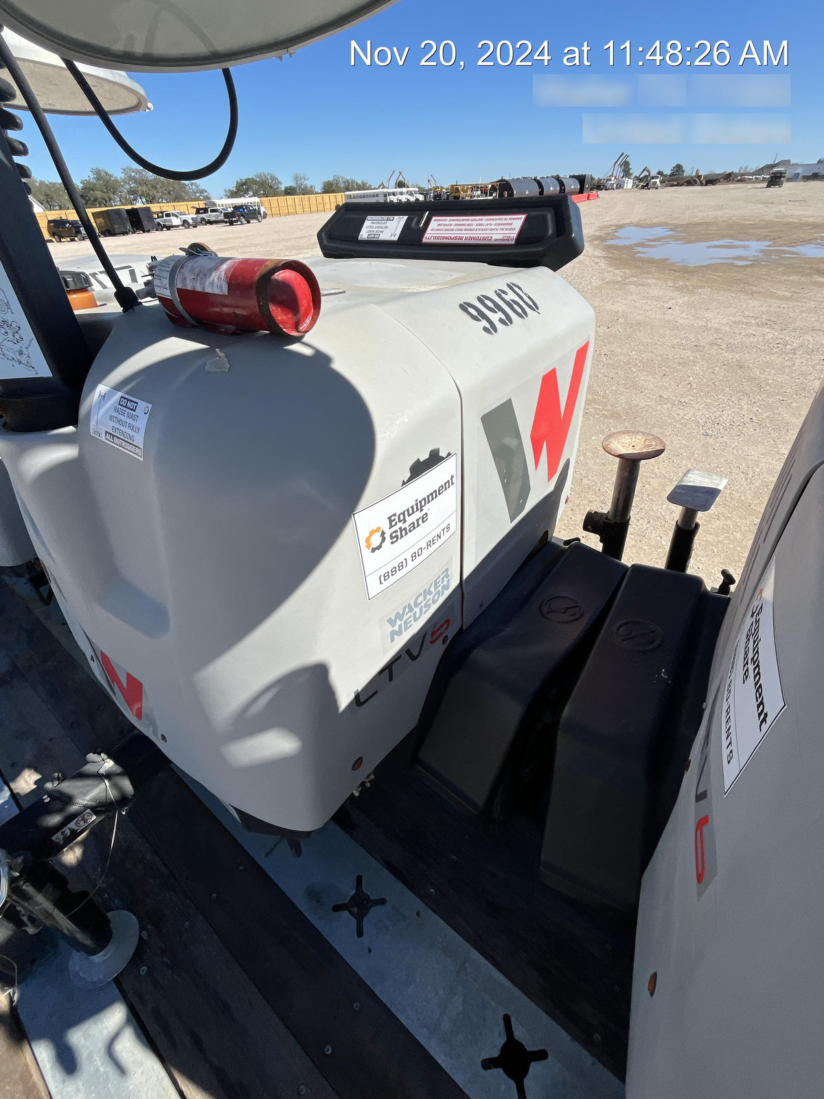 Wacker Neuson LTV6K-MH Wacker Neuson LTV6K Towable Light Tower