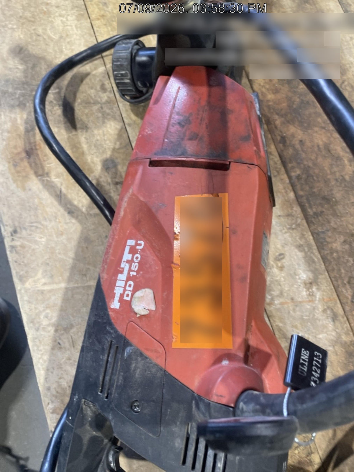 2020 HILTI DD 150-U