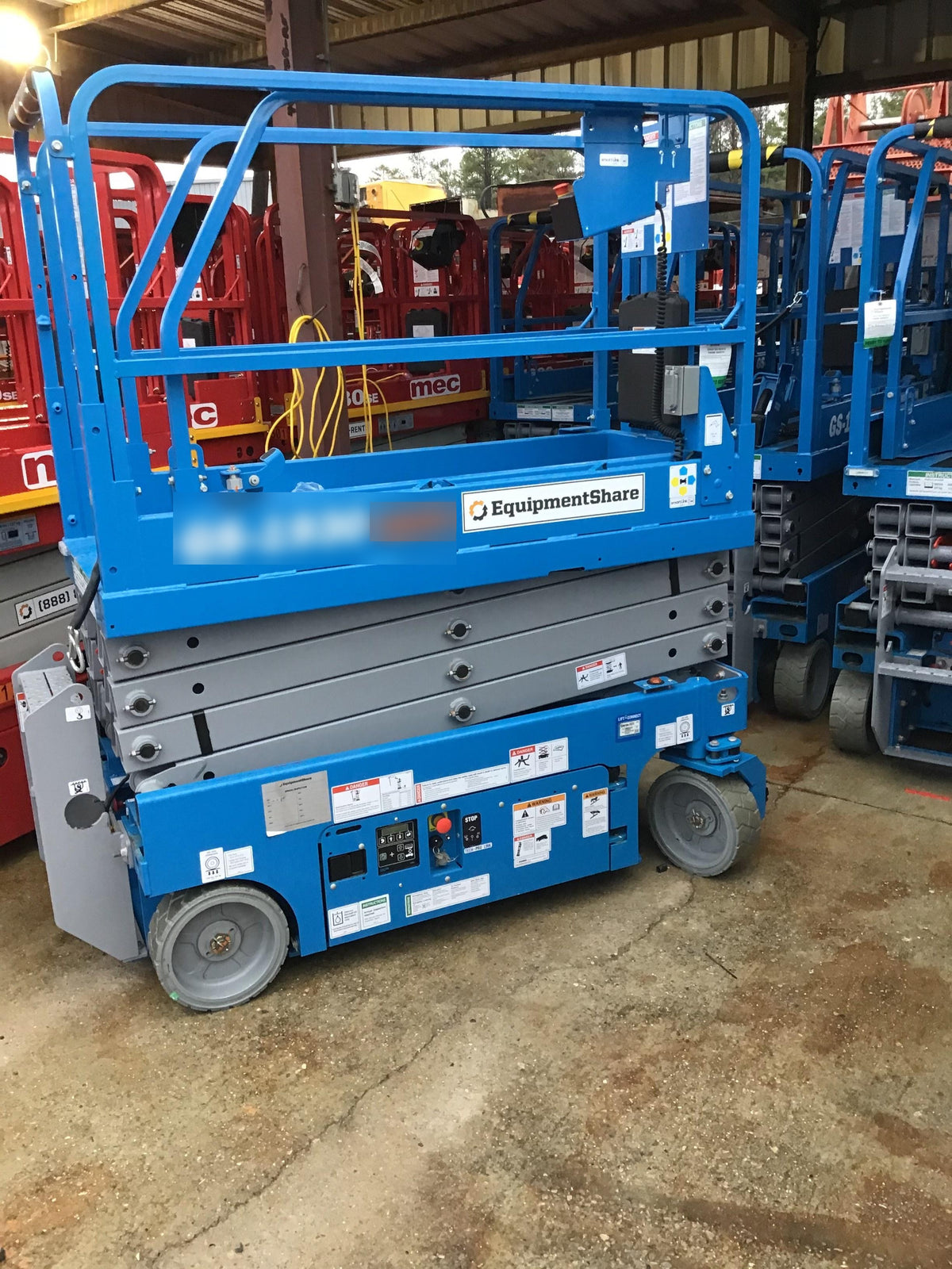 2019 Genie GS-1930 Fixed Rails with Chain Entry