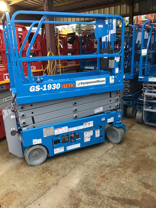 2019 Genie GS-1930 Fixed Rails with Chain Entry