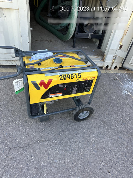 2022 WACKER NEUSON GP6600A