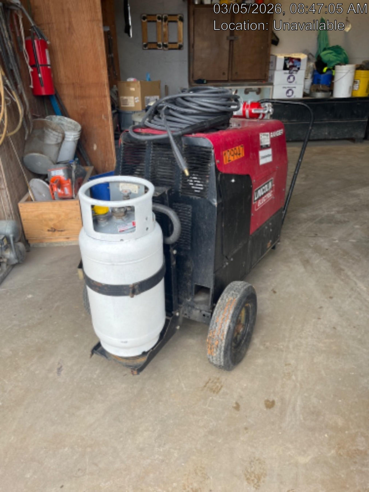 2021 Lincoln Electric Ranger 305 LPG K3430-1, Ranger 305 LPG, Undercarriage, Tank Holder & Strap, 10kw AC Gen, 25hp Kohler LPG Eng