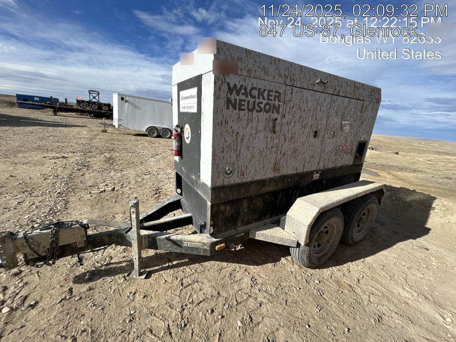 2018 WACKER NEUSON G100