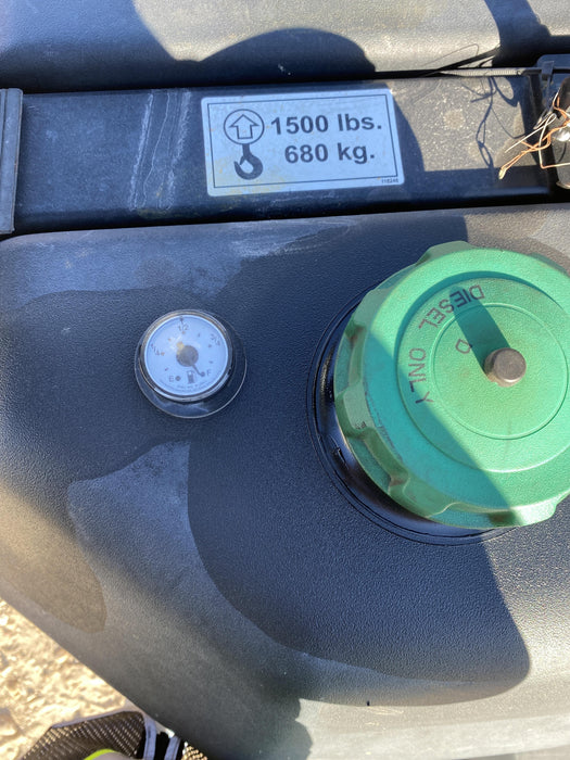 2022 Allmand NLV3GR (4) LED Light Fixture 350W, 23' Vertical Mast, 3kW Prime, Towable, Deep Sea L401, Leveling Jacks, Yanmar T4F 5.8hp