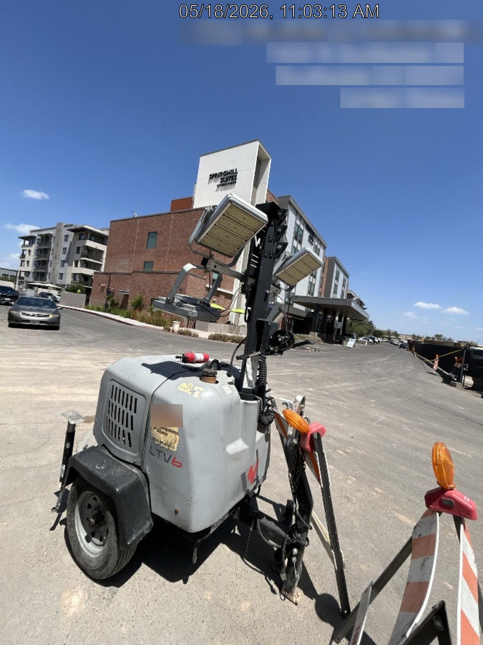 2019 Wacker Neuson LTV6K-LED Standard LED Towable Light Tower w/None