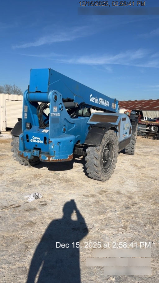2018 Genie GTH-844 Genie GTH-844 w/Enclosed Cab w/HVAC, Work Lights, Solid Tires, Beacon, 60" Carriage and Forks