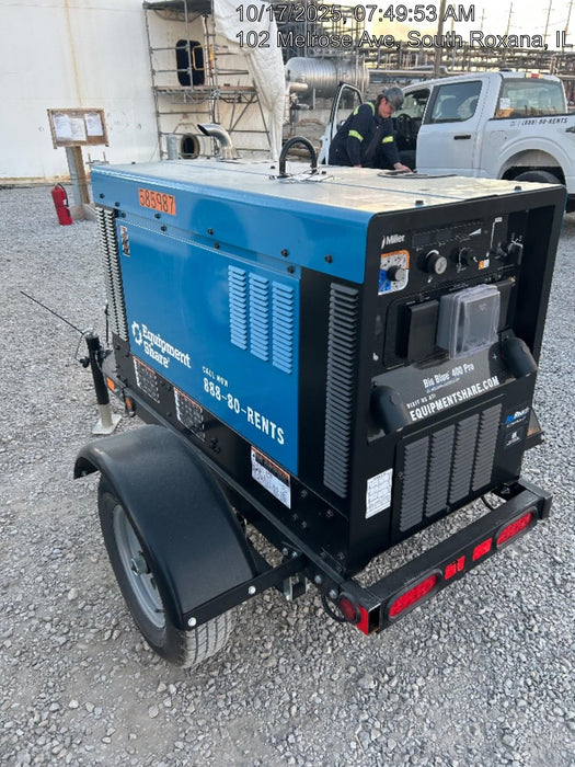 2025 MILLER ELECTRIC BIG BLUE 400