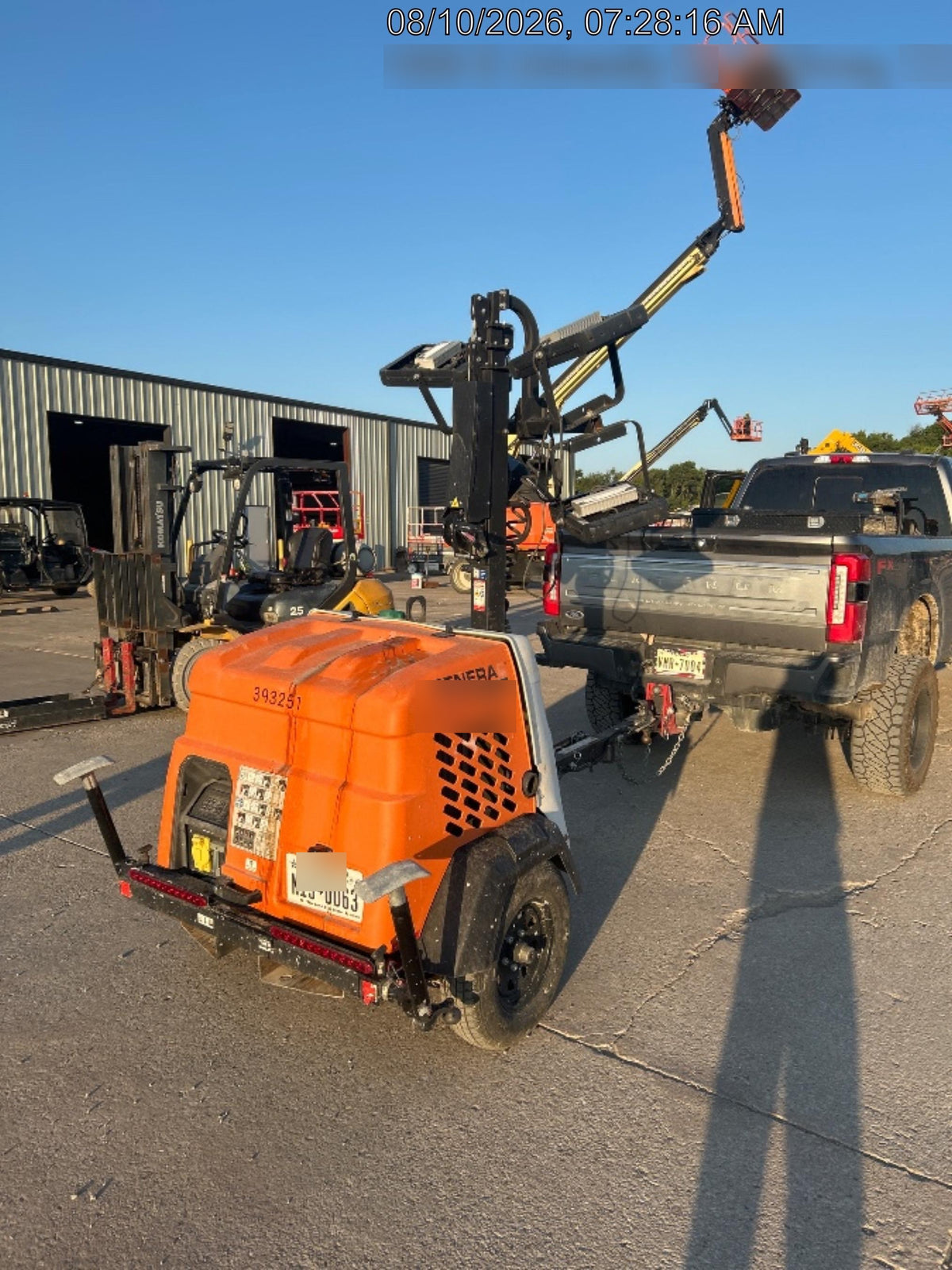 2024 Generac MLT2 Diesel, Flex Switch 120V Input, Powerzone Controller, 
(4) 320W LED Lights, 4kW Generator, 39.9 Gal Fuel Tank, 2" Ball, T3