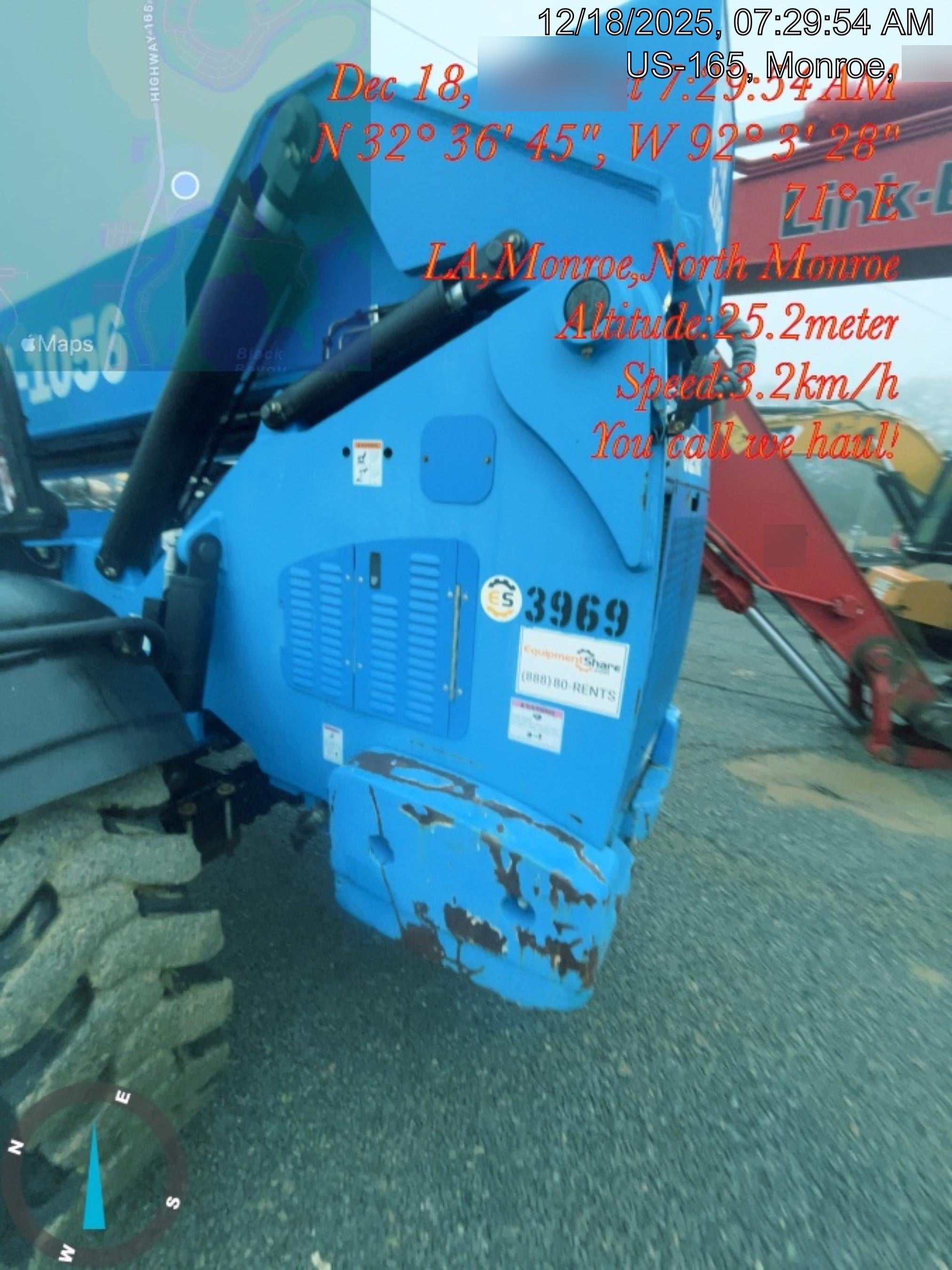 2017 GENIE GTH-1056