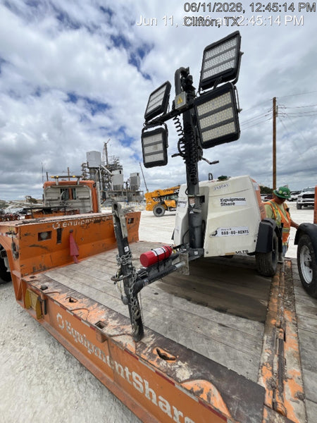 2024 Generac MLT2 Diesel, Flex Switch 120V Input, Powerzone Controller, 
(4) 320W LED Lights, 4kW Generator, 39.9 Gal Fuel Tank, 2" Ball, T3