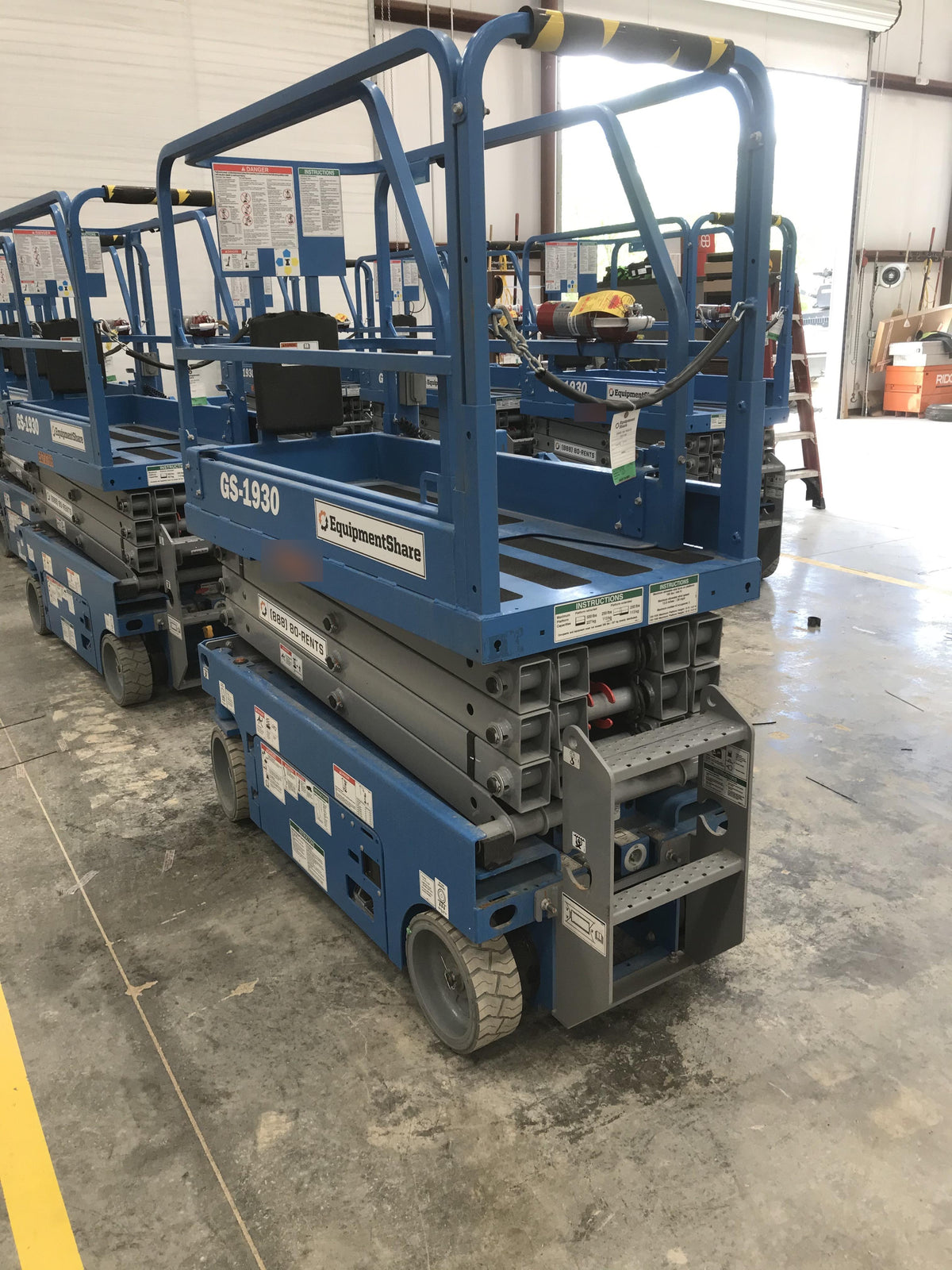 2020 Genie GS-1930 Fixed rails with chain entry gate - Pre A92.20