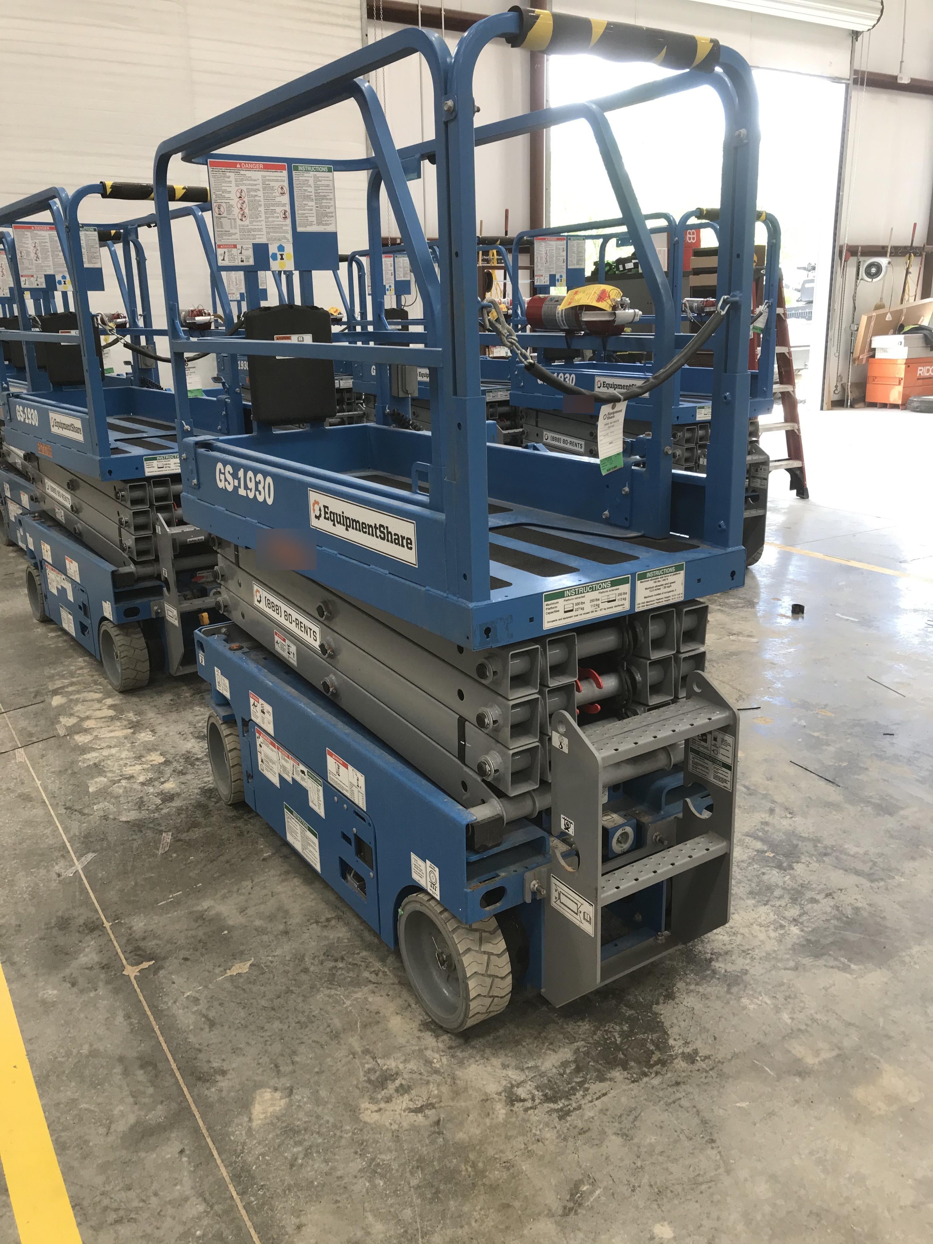 2020 Genie GS-1930 Fixed rails with chain entry gate - Pre A92.20
