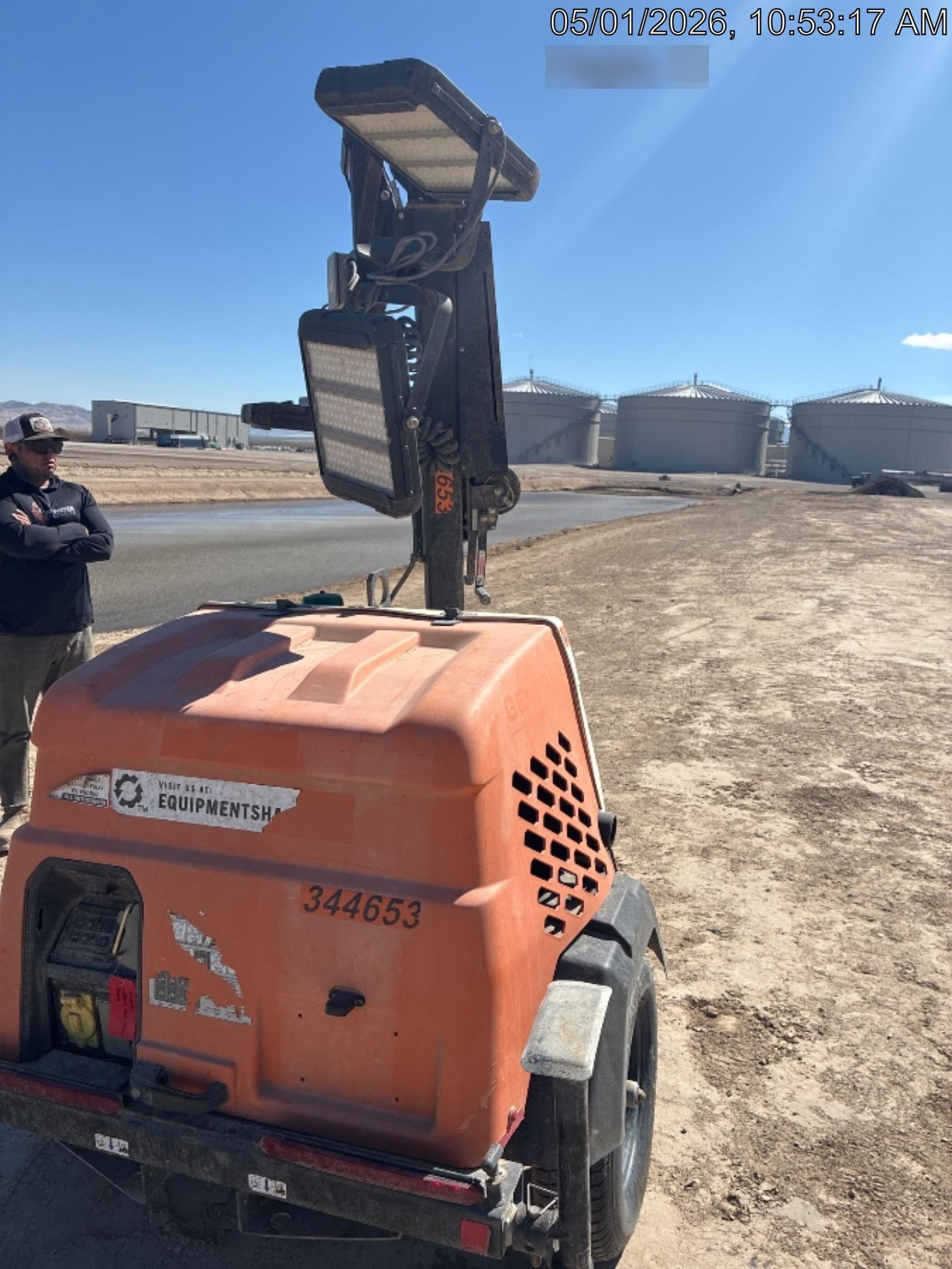 2023 Generac MLT2 Diesel, Flex Switch 120V Input, Powerzone Controller, (4) 320W LED Lights, 4kW Generator, 39.9 Gal Fuel Tank, 2" Ball, T3