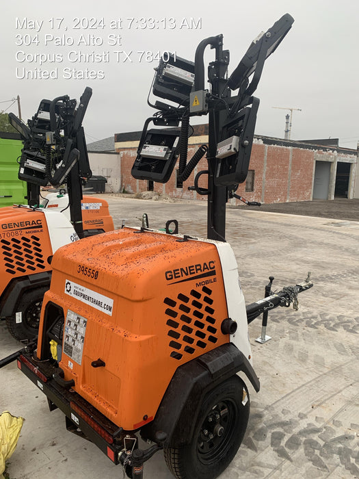 2024 Generac MLT2 Diesel, Flex Switch 120V Input, Powerzone Controller, 
(4) 320W LED Lights, 4kW Generator, 39.9 Gal Fuel Tank, 2" Ball, T3