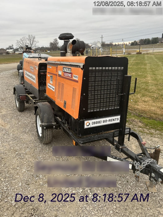 2021 Lincoln Electric Vantage 549X Ready Pak 3, ORANGE (includes trailer, cable rack, fender light kit)