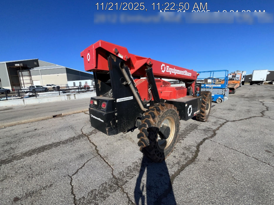 2019 Manitou MTA8044 74hp T4F, Open ROPS, Cab and Boom LED work lights, Auxiliary Hydraulics, Solid Tires, Amber strobe, Lift Hook 66" Carriage, 60" Forks