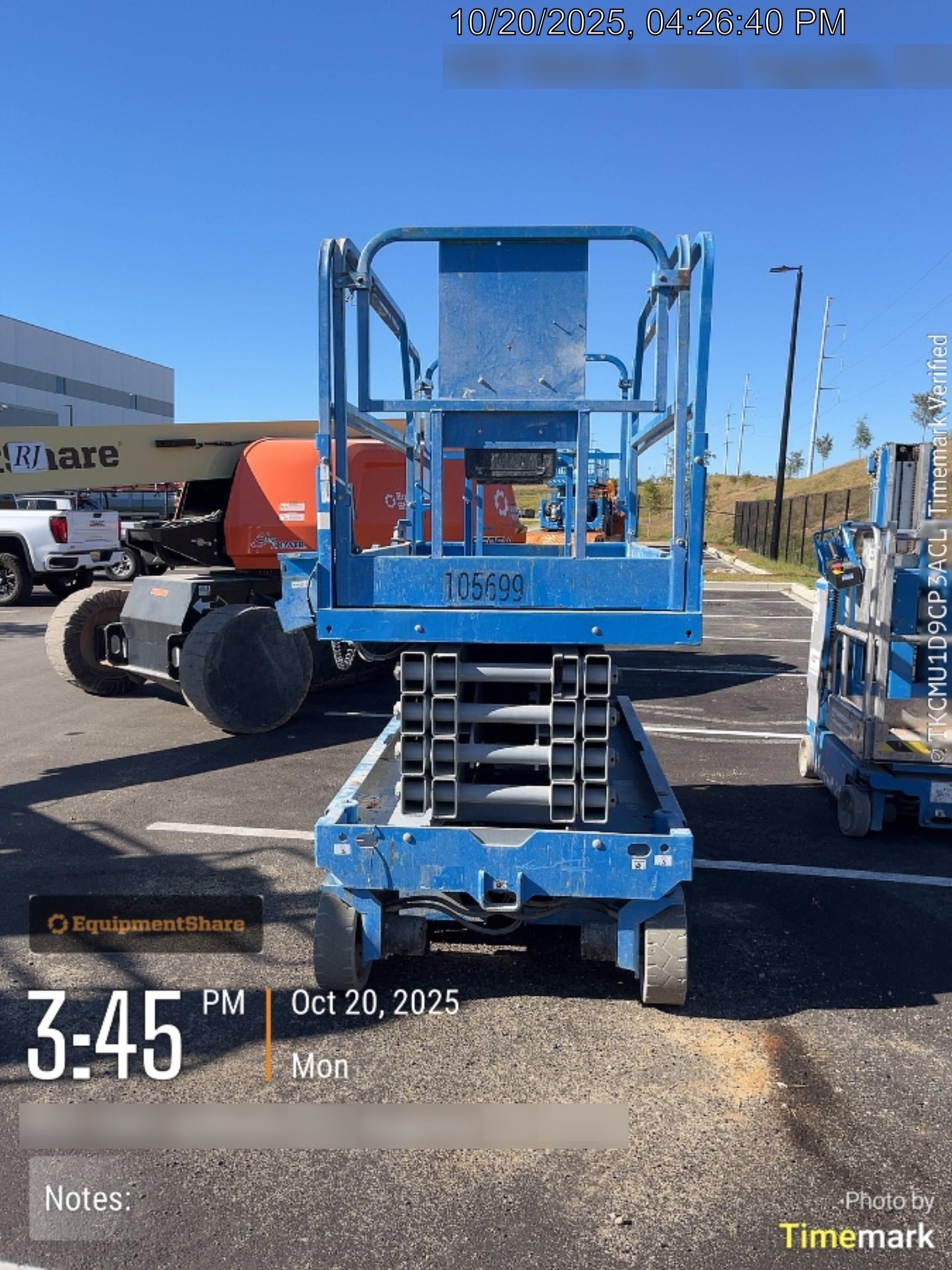 2020 Genie GS-3246 Standard, Folding full height swing gate