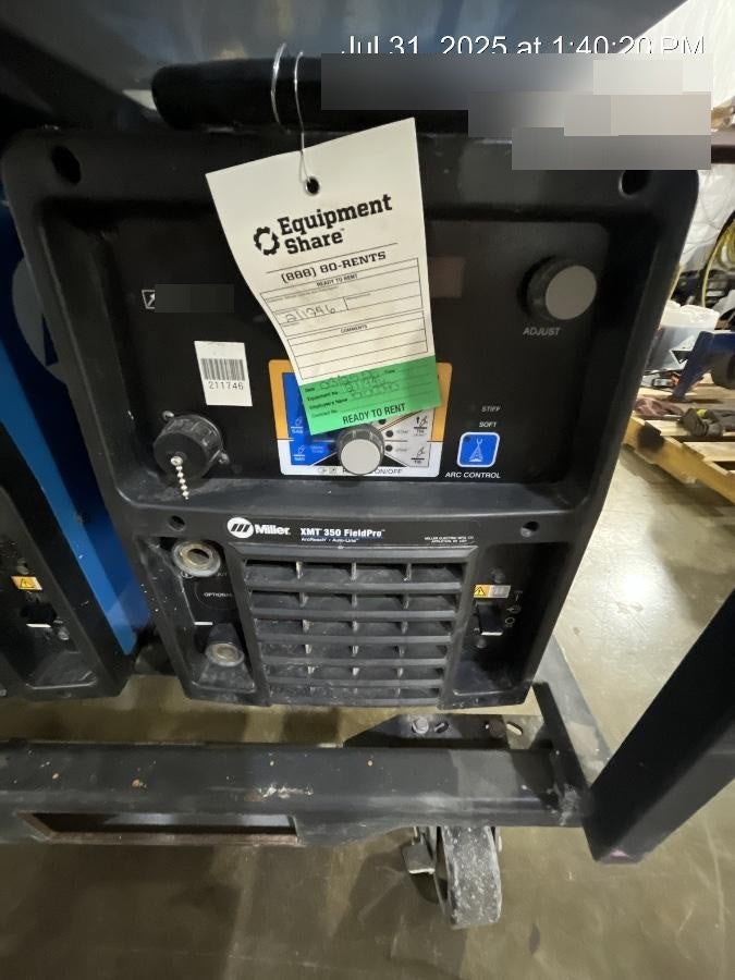 2021 MILLER ELECTRIC XMT 350