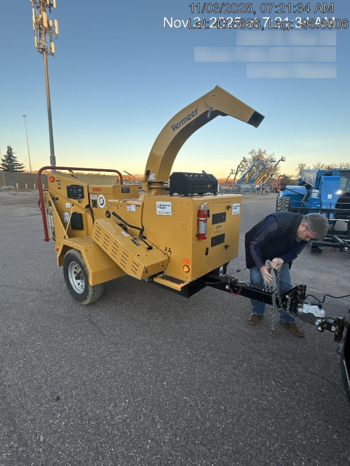 2021 VERMEER BC1000XL Diesel