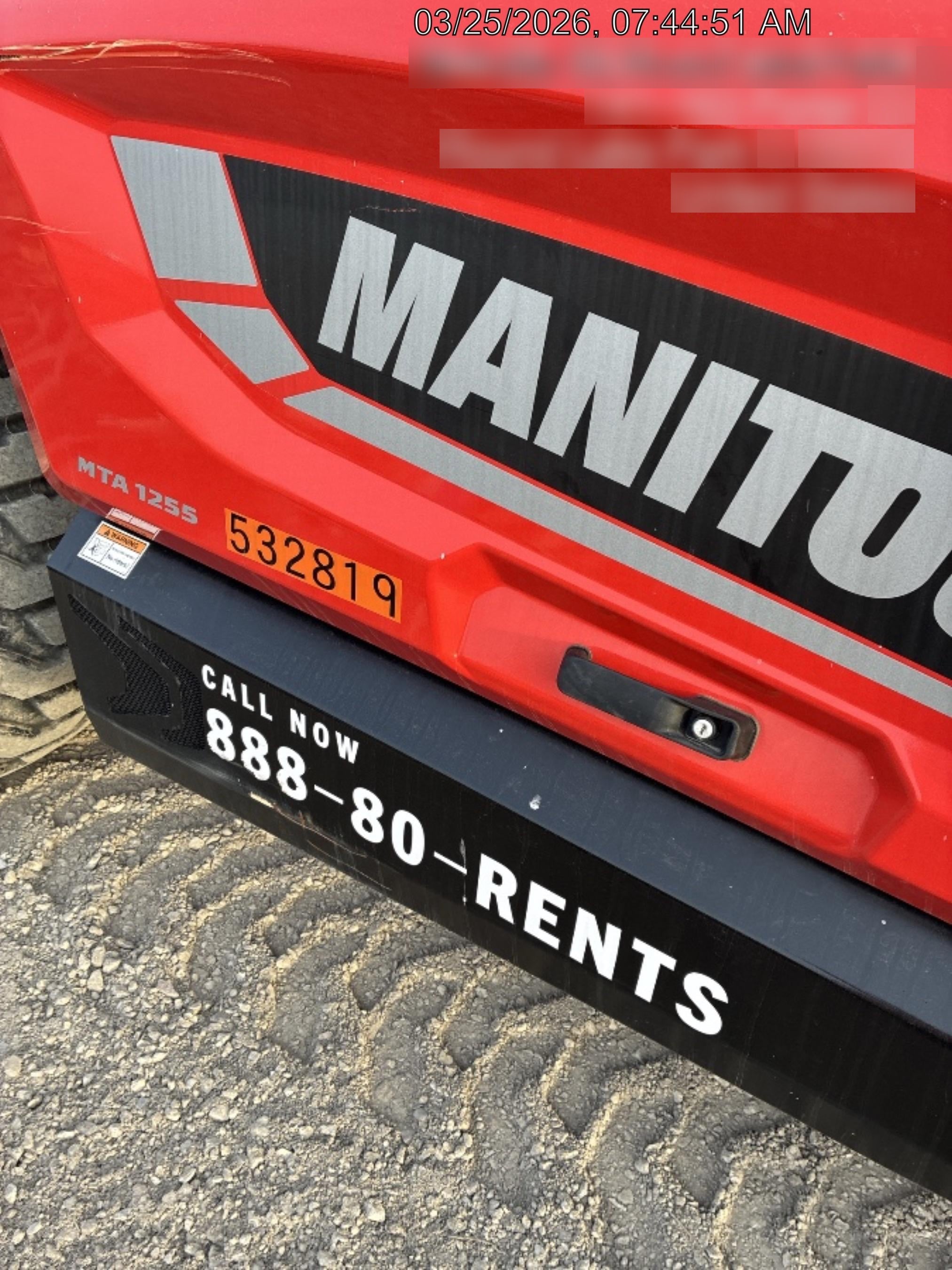 2025 MANITOU MTA1255