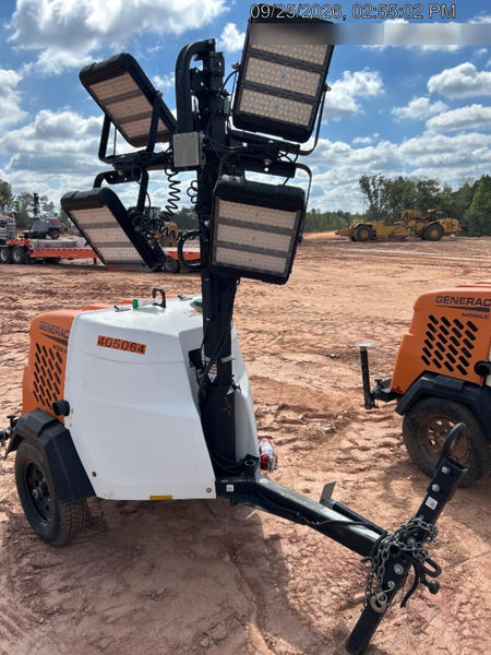 2024 Generac MLT6SKDS-STD4 ELEC WINCH Diesel, Electric Winch Mast, Powerzone Controller, (4) 320W LED Lights, 4kW Generator, 39.9 Gal Fuel Tank, 2" Ball, T3