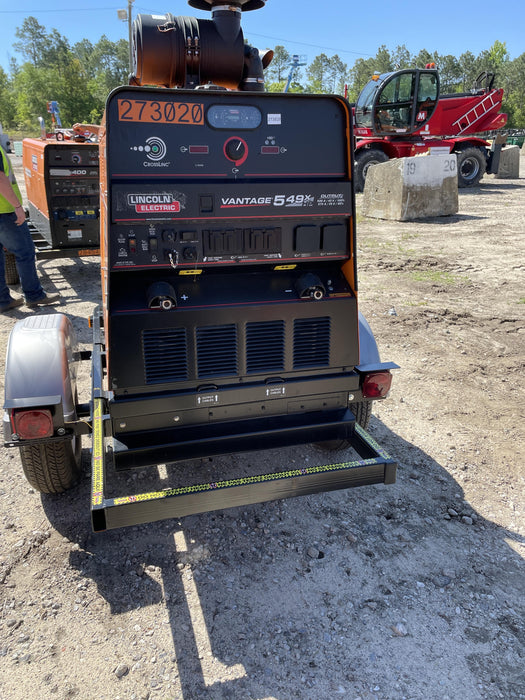 2022 Lincoln Electric Vantage 549X Crosslink Technology, Trailer Mounted, ES Decals, T3