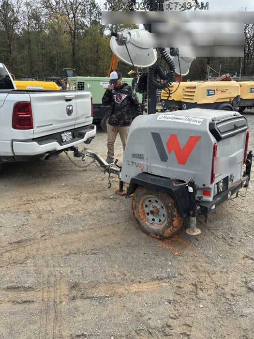 2019 Wacker Neuson LTV6L-MH Mobile Light Tower w/Fuel Level Sensor Installed