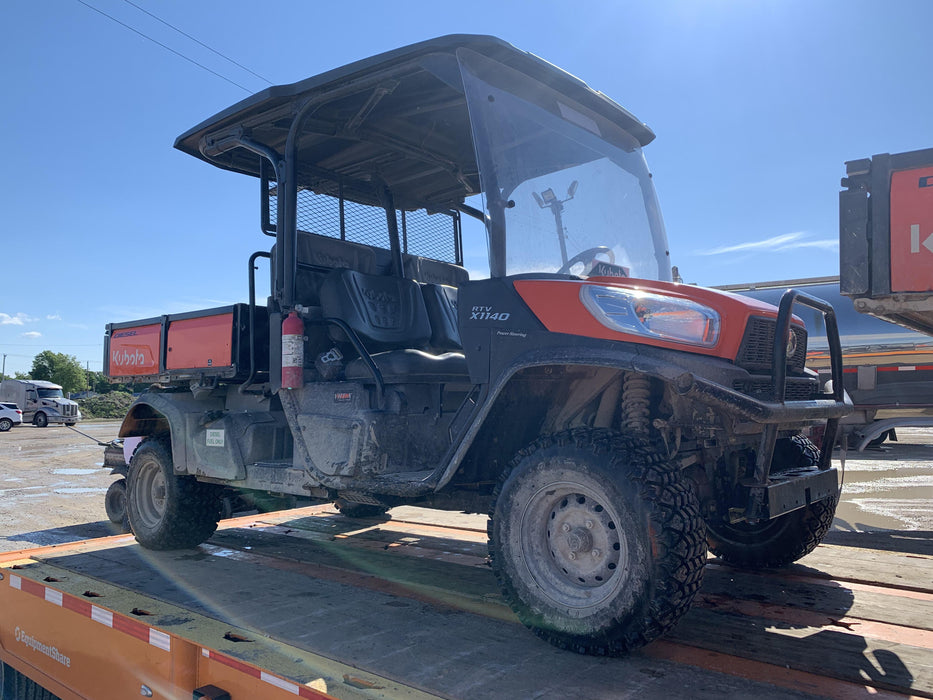 2021 Kubota RTV-X1140W-H Plastic Canopy, Windshield Acrylic Clear, LED Strobe Light, Wire Harness Kit, Back up Alarm