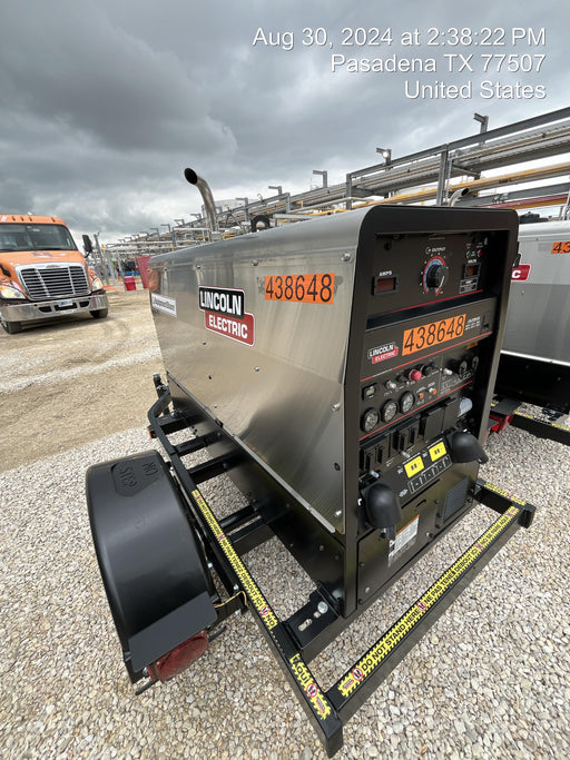 2024 Lincoln Electric LE400 Kubota V1505, Trlr, Cable Rack, Light Kit, ES Decals, T3