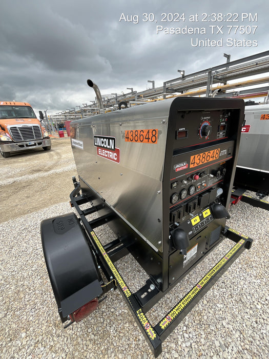 2024 Lincoln Electric LE400 Kubota V1505, Trlr, Cable Rack, Light Kit, ES Decals, T3