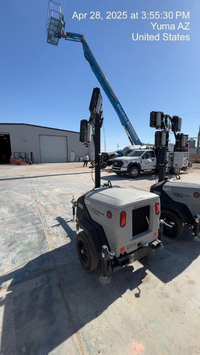 2024 Wacker Neuson LTT4 Diesel, Kohler KDW702, Deep Sea Controller, Auto Start, LED 320W, Bypass Outlet, T3