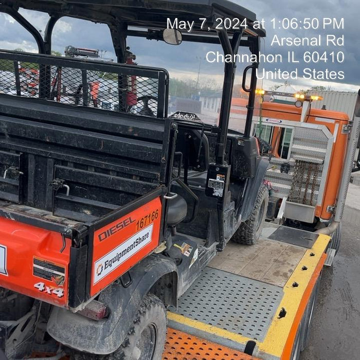 2022 Kubota RTV-X1140W-H Plastic Canopy, Windshield Acrylic Clear, LED Strobe Light, Wire Harness Kit, Back up Alarm