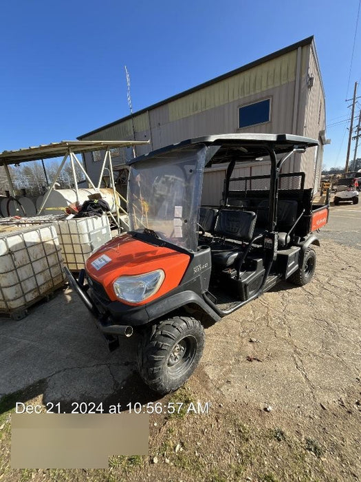 2021 Kubota RTV-X1140W-H Plastic Canopy, Windshield Acrylic Clear, LED Strobe Light, Wire Harness Kit, Back up Alarm