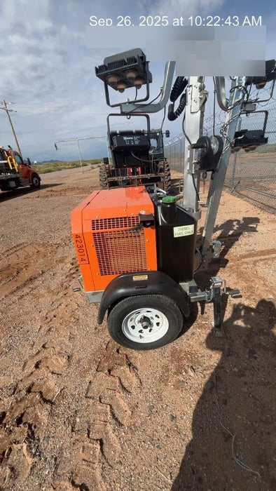 2024 Wanco WLTT-4MM4K Diesel, Deep Sea Controller, Shore Power Plug, Auto Start, (4) 350W LED Floodlights, 4kW Generator, 60 Gal Fuel Tank, 2" Ball, T3