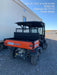 2019 Kubota RTV-X1140W-H 4wd Utility Cart, LED Strobe, Windshield Tempered Glass, Plastic Canopy, Wire Harness Kit, Backup Alarm
