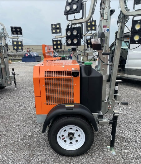 2024 Wanco WLTT-4MM4K Diesel, Deep Sea Controller, Shore Power Plug, Auto Start, (4) 350W LED Floodlights, 4kW Generator, 60 Gal Fuel Tank, 2" Ball, T3