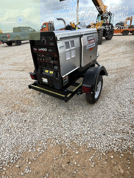 2024 Lincoln Electric LE400 Kubota V1505, Trlr, Cable Rack, Light Kit, ES Decals, T3