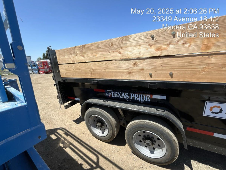 2025 TEXAS PRIDE TRAILERS DT714416KBP