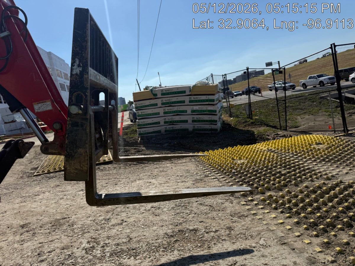 2019 Manitou MTA10055 Canopy, 120 HP, Solid Tires, Work Lights, Lift Hook, Auxiliary Hydraulics 66" Carriage and 60" Forks