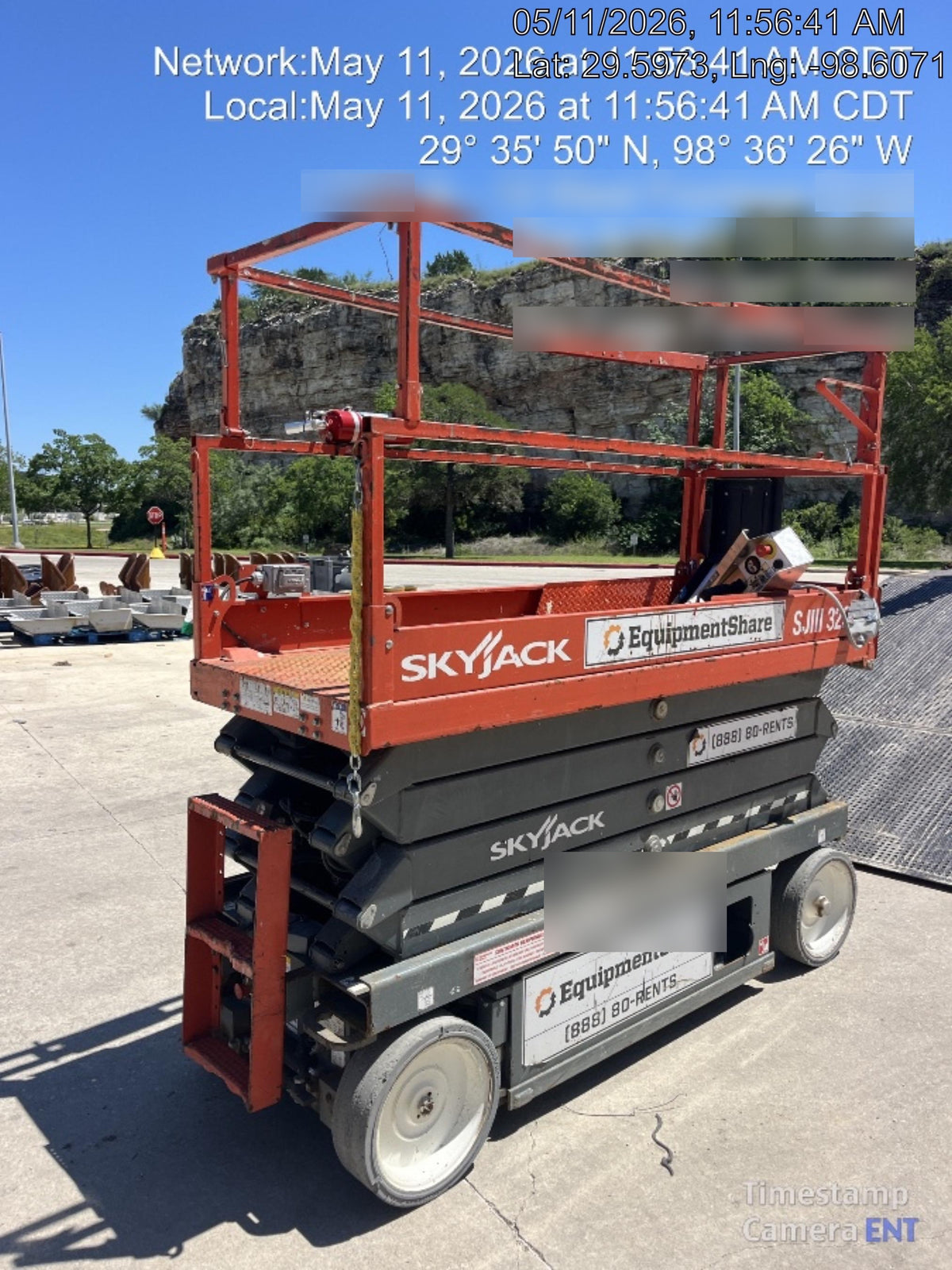 2019 Skyjack SJIII-3226 Standard Options, Trojan Batteries