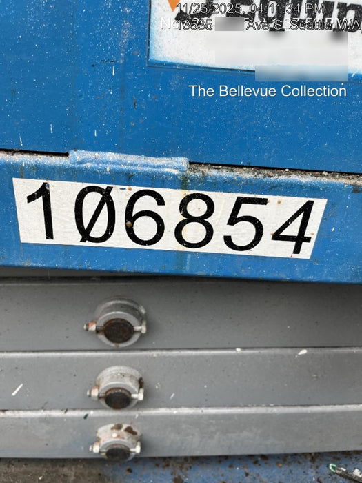 2020 Genie GS-1930 Solid Non Marking Tires, Beacon, Folding rails with half height swing gate, 800W Inverter