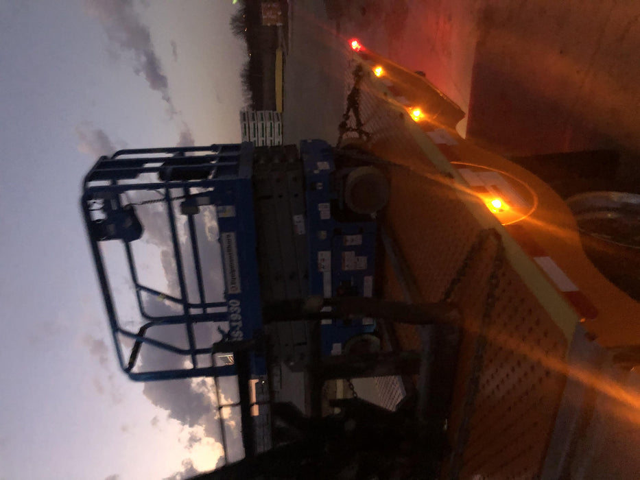 2019 Genie GS-1930 Fixed Rails with Chain Entry