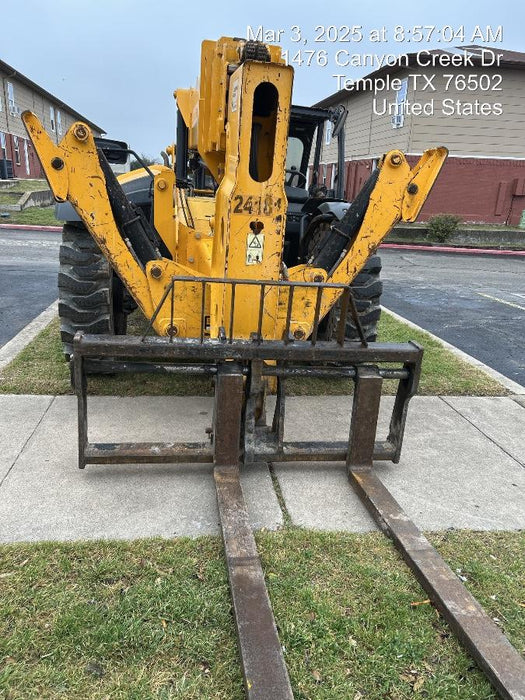 2019 JCB 510-56 74 HP w/Open ROPS, Beacon, Aux Hydraulics, Worklights, Solid Tires