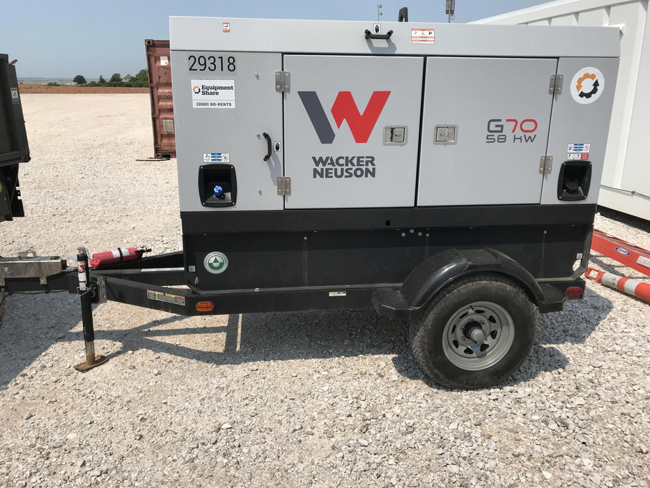 2019 WACKER NEUSON G70