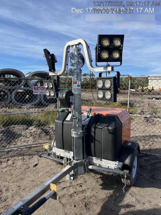 2023 Wanco WLTT-4MM4K Diesel, Deep Sea Controller, Shore Power Plug, Auto Start, (4) 350W LED Floodlights, 4kW Generator, 60 Gal Fuel Tank, 2" Ball, T3