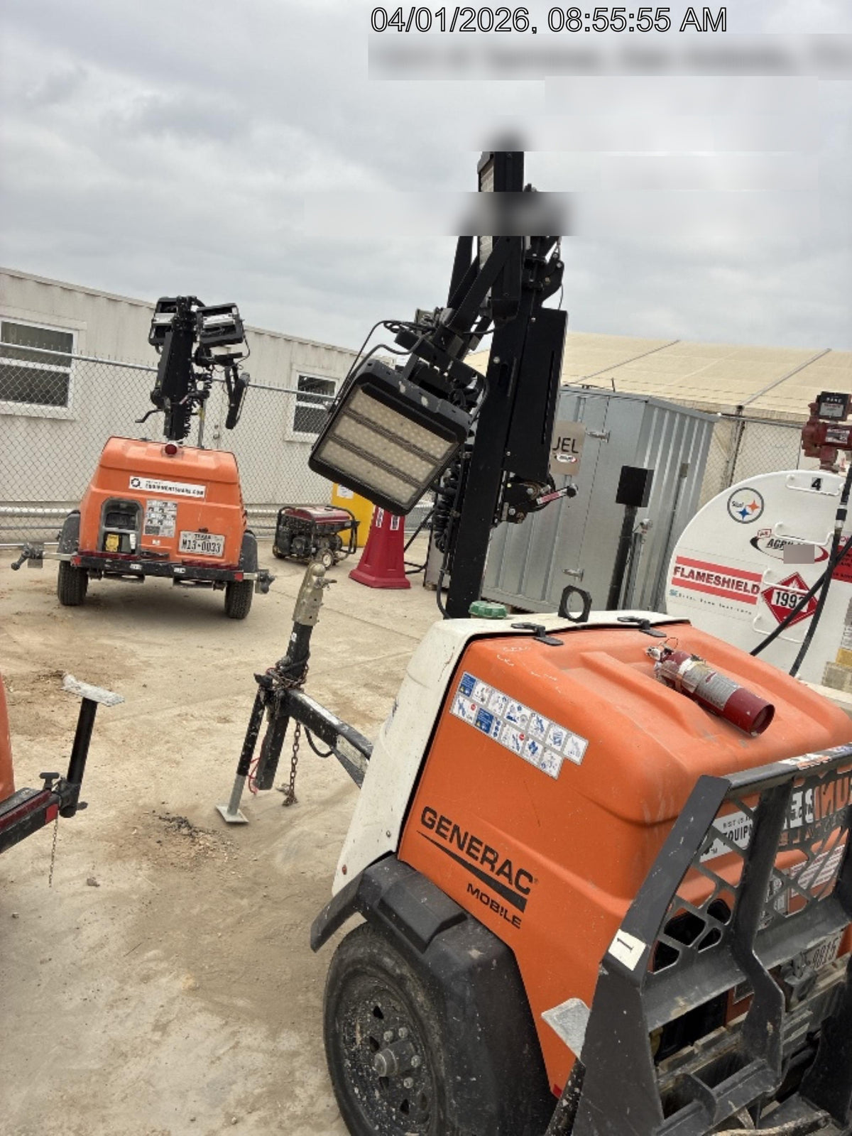2024 Generac MLT2 Diesel, Flex Switch 120V Input, Powerzone Controller, 
(4) 320W LED Lights, 4kW Generator, 39.9 Gal Fuel Tank, 2" Ball, T3