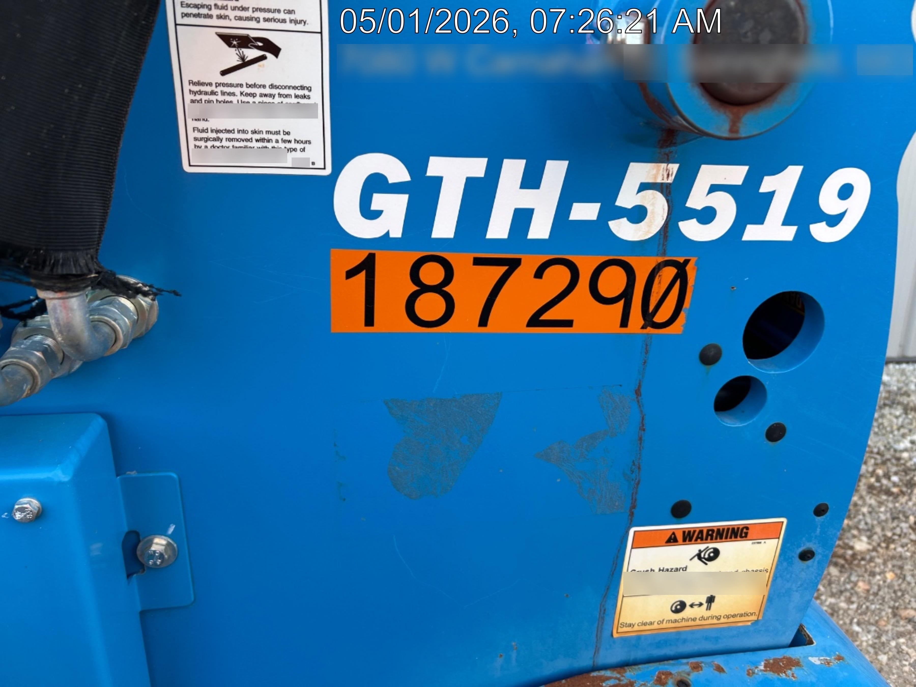 2021 GENIE GTH-5519